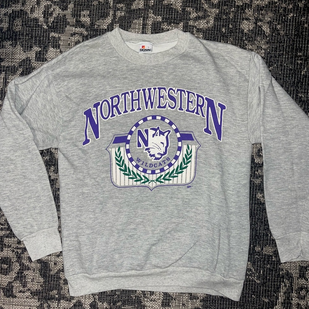 Vintage Northwestern University crewneck